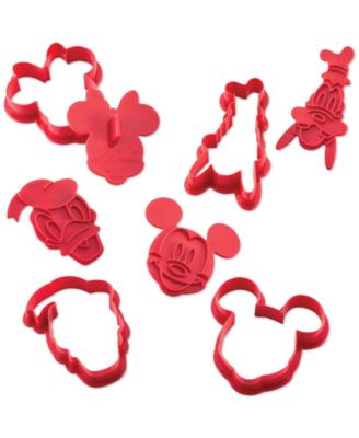 Disney - Bake with Mickey Mouse 8-Piece Cookie Cutter and Stamp Set