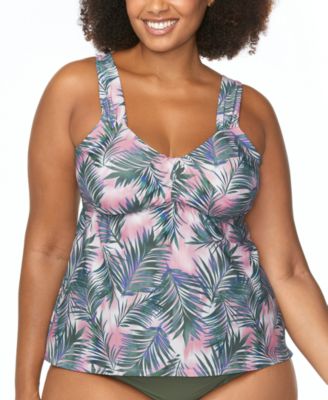 Raisins Curve - Trendy Plus Rimini Printed Tankini