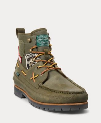 Polo Ralph Lauren - Men's Ranger Mid Suede & Twill Boot
