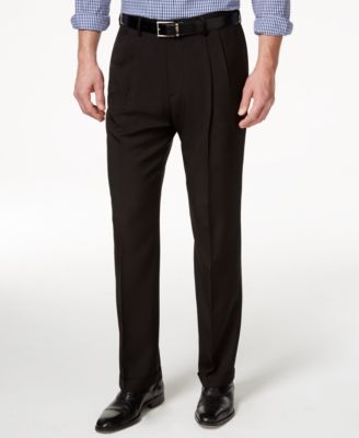 Haggar - Men's Classic-Fit ECLO Stria ECLO Dress Pants