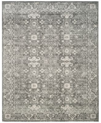 Safavieh - Evoke EVK270S Grey/Ivory 5'1" x 7'6" Area Rug
