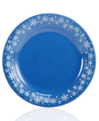 Fiesta - Snowflake Dinner Plate, Only at Macy's