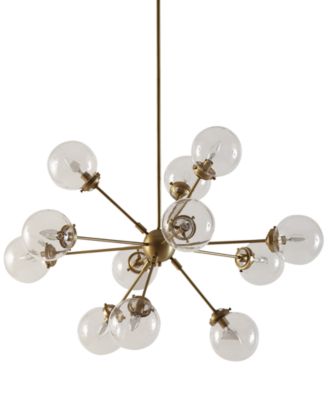 INK+IVY - Paige Metal & Glass Chandelier