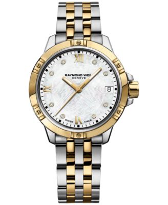 Raymond Weil - Women's Tango Swiss Diamond-Accent Two-Tone Stainless Steel Bracelet Watch 30mm