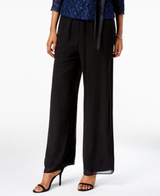 Alex Evenings - Chiffon Palazzo Pants
