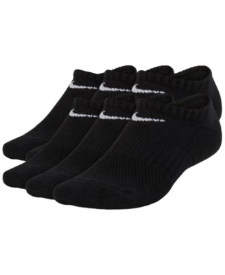 Nike - Big Kids' Cushioned No-Show Socks, 6 Pairs