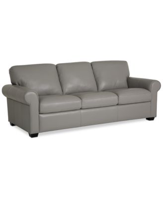 Furniture - Orid 82" Leather Sofa
