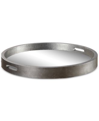 Uttermost - Bechet Round Silver Tray