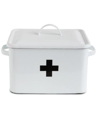 3R Studio - Enameled First Aid Box with Lid