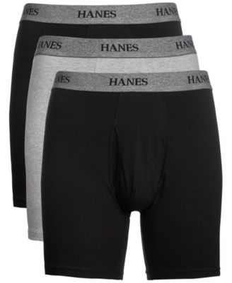 Hanes - Men's Big & Tall 3-Pk. Boxer Briefs