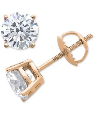 Macy's - Diamond Stud Earrings (1/5 ct. t.w.)