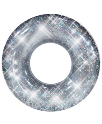 PoolCandy - Glitter Pool Tube 48" - Silver Glitter