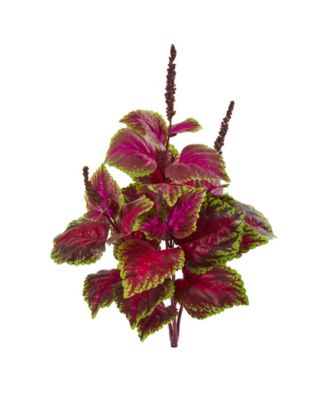 Nearly Natural - 23” Coleus Bush Artificial Plant (Set of 6)