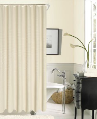 Dainty Home - Waffle Weaved Shower Curtain