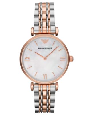 Emporio Armani - Women's Two-Tone Stainless Steel Bracelet Watch 32mm AR1683