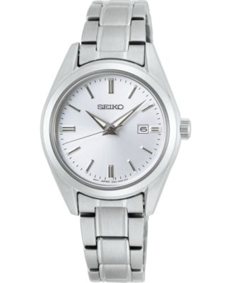 Seiko - Women's Essentials Stainless Steel Bracelet Watch 29.8mm