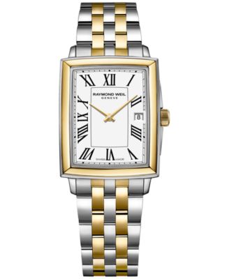 Raymond Weil - Women's Swiss Toccata Gold PVD & Stainless Steel Bracelet Watch 22.6x28.1mm