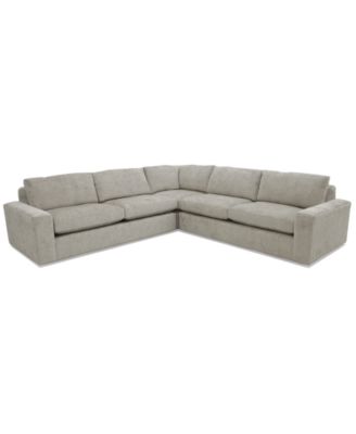 Furniture - Danyella 3-Pc. Fabric "L" Sectional