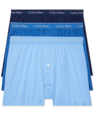 Calvin Klein - Men's 3-Pack Cotton Classics Knit Boxers