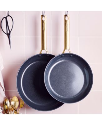 GreenPan - Padova Reserve Healthy Ceramic 10" & 12" Nonstick Frypans, Set of 2