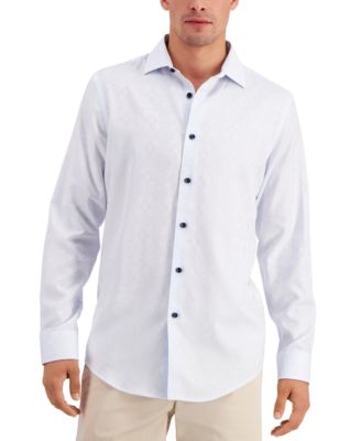 Alfani - Men's Regular-Fit Medallion-Print Shirt