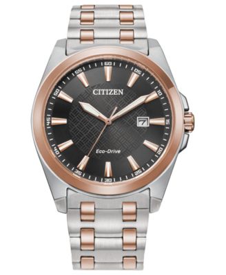 Citizen - Eco-Drive Men's Corso Two-Tone Stainless Steel Bracelet Watch 41mm