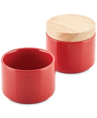 Rachael Ray - 2-Pc. Ceramic Stacking Spice Box Set