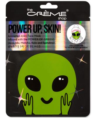 The Crème Shop - Power Up, Skin! Animated Alien Face Mask