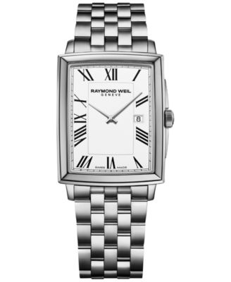 Raymond Weil - Men's Swiss Toccata Stainless Steel Bracelet Watch 29x37mm