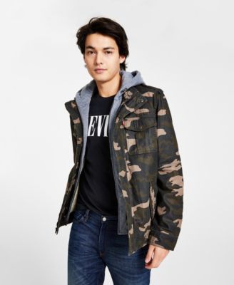 Levi's - Men's L64 Trucker Jacket with Bib & Hood