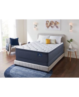 Serta - Classic Elite 15" Plush Pillowtop Mattress- Twin