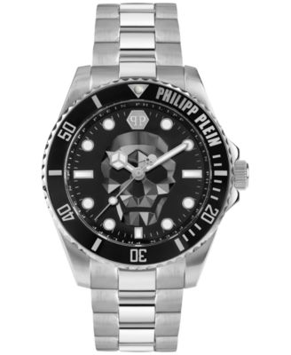 Philipp Plein - Men's The Skull Stainless Steel Bracelet Watch 44mm
