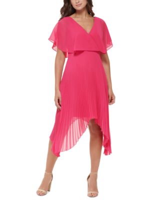 kensie - Chiffon Pleated Dress
