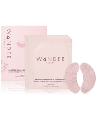 Wander Beauty - Baggage Claim Rose Gold Eye Masks, 6-Pk.