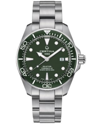 Certina - Men's Swiss Automatic DS Action Diver Stainless Steel Bracelet Watch 43mm