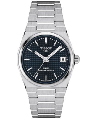 Tissot - Women's Swiss Automatic PRX Powermatic 80 Stainless Steel Bracelet Watch 35mm