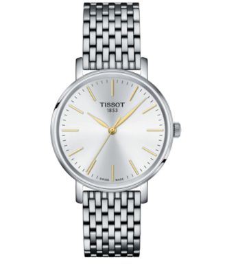 Tissot - Women's Swiss Everytime Stainless Steel Bracelet Watch 34mm