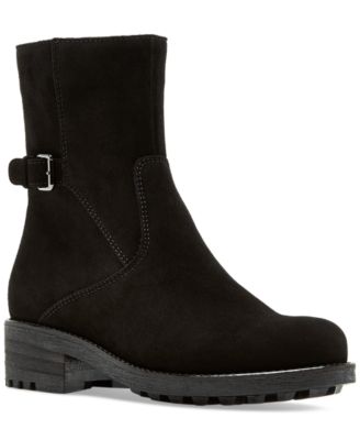 La Canadienne - Women's Havan Buckled Wedge Booties
