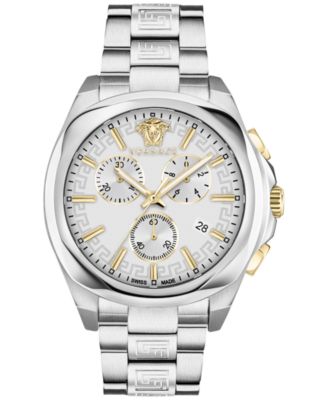 Versace - Women's Swiss Chronograph Medusa Stainless Steel Bracelet Watch 40mm