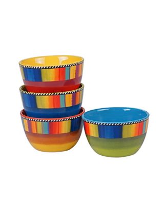 Certified International - Sierra 4-Pc. Ice Cream Bowls asst.
