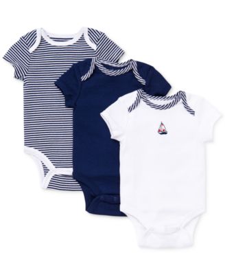 Little Me - Baby Boys' 3-Pack Sailing Bodysuits