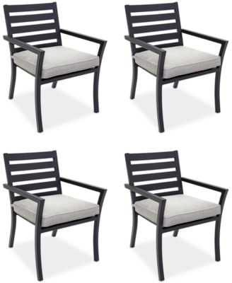 Agio - Astaire Outdoor 4-pc Dining Chair Bundle Set