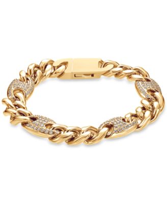 Blackjack - Men's Cubic Zirconia Mariner & Curb Link Bracelet