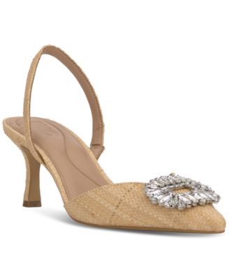 I.N.C. International Concepts - Women's Gevira Pointed-Toe Slingback Pumps