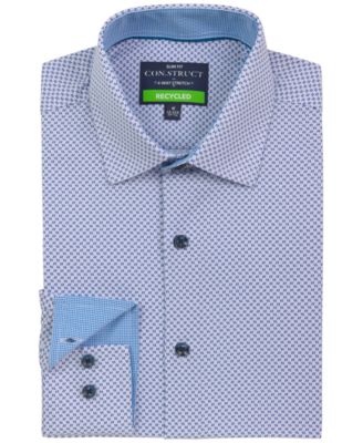 ConStruct - Men's Zig-Zag Dress Shirt