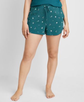 State of Day - Women's Printed Knit Sleep Shorts
