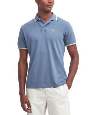 Barbour - Men's Newbridge Tipped Piqu&eacute; Polo Shirt