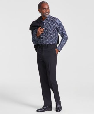 Tayion Collection - Men's Classic-Fit Solid Suit Separate Pants