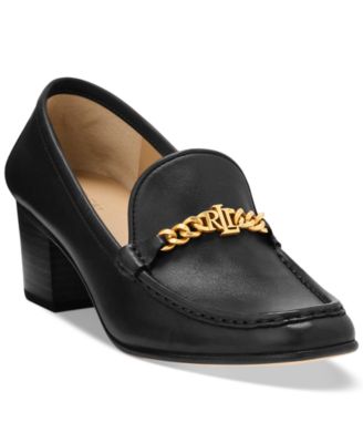 Lauren Ralph Lauren - Women's Winslet Chain Hardware Loafer Pumps