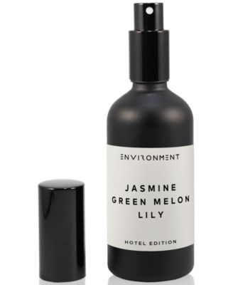 ENVIRONMENT - Jasmine, Green Melon & Lily Room Spray (Inspired by 5-Star Luxury Hotels), 3.4 oz.